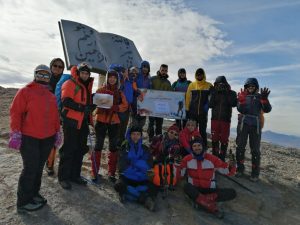 گزارش برنامه قله شیرکوه یزد